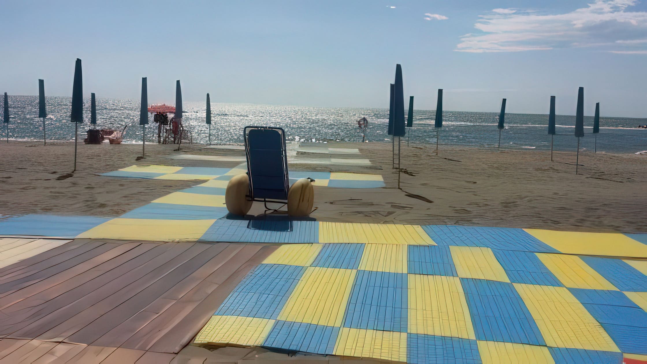Lido accessibile alle persone con disabilità